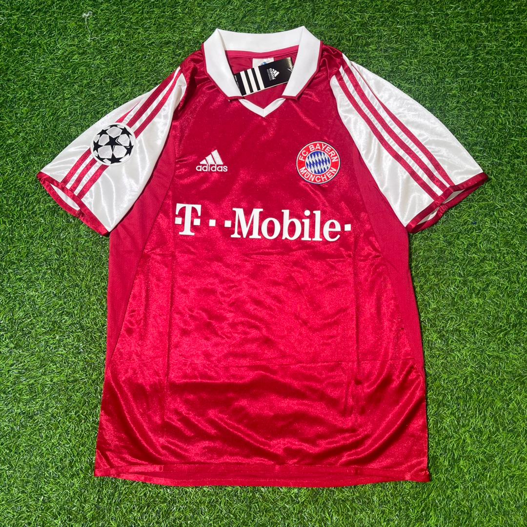 Roque Santa Cruz 24 FC Bayern Munich 2003 2004 Retro Football Jersey
