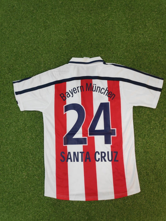 Roque Santa Cruz Bayern Munich 2000 2001 Football Jersey Kit