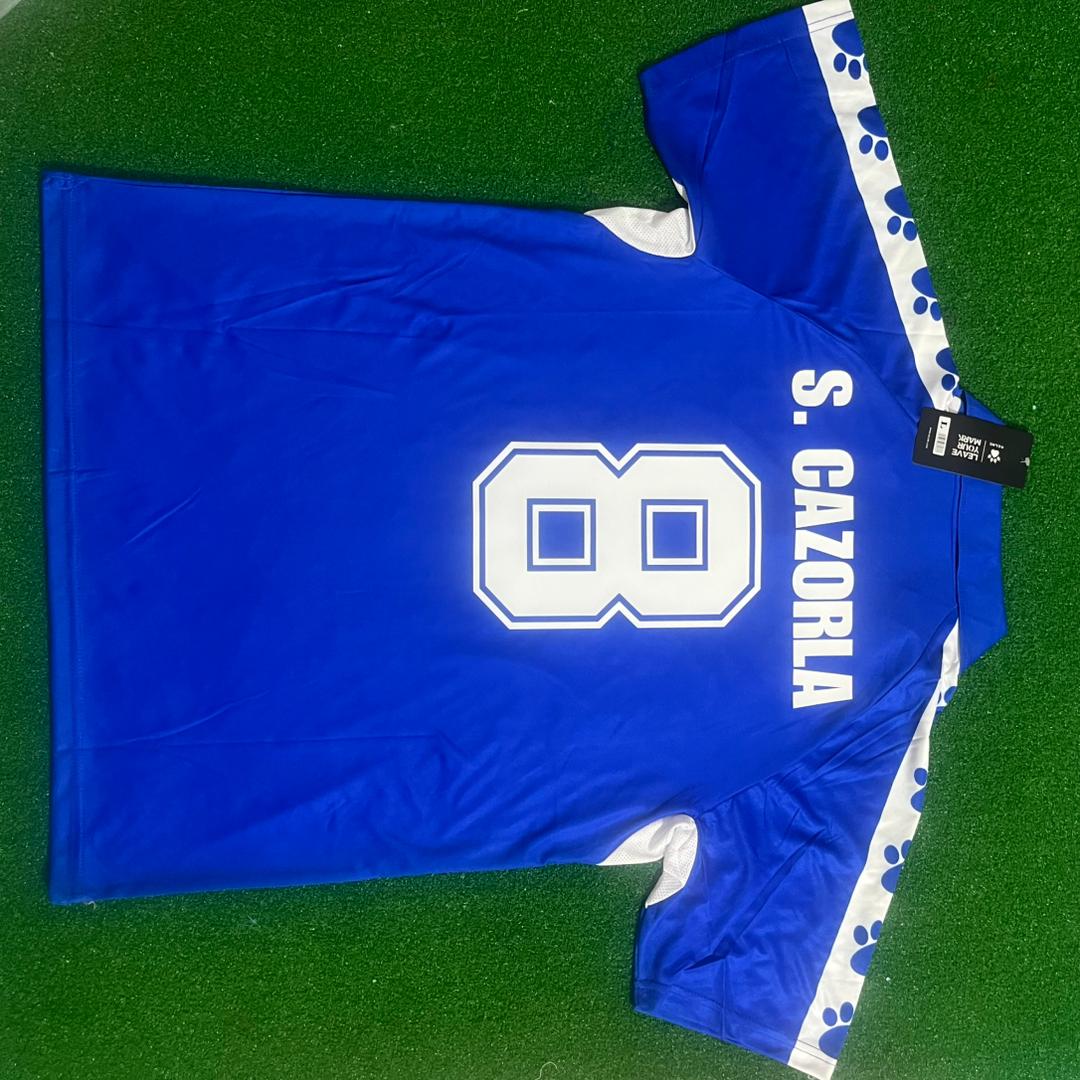 8 Santi Cazorla – Real Oviedo Retro Kit Jersey – | Trikot | Maillot | Camiseta Soccer Kit