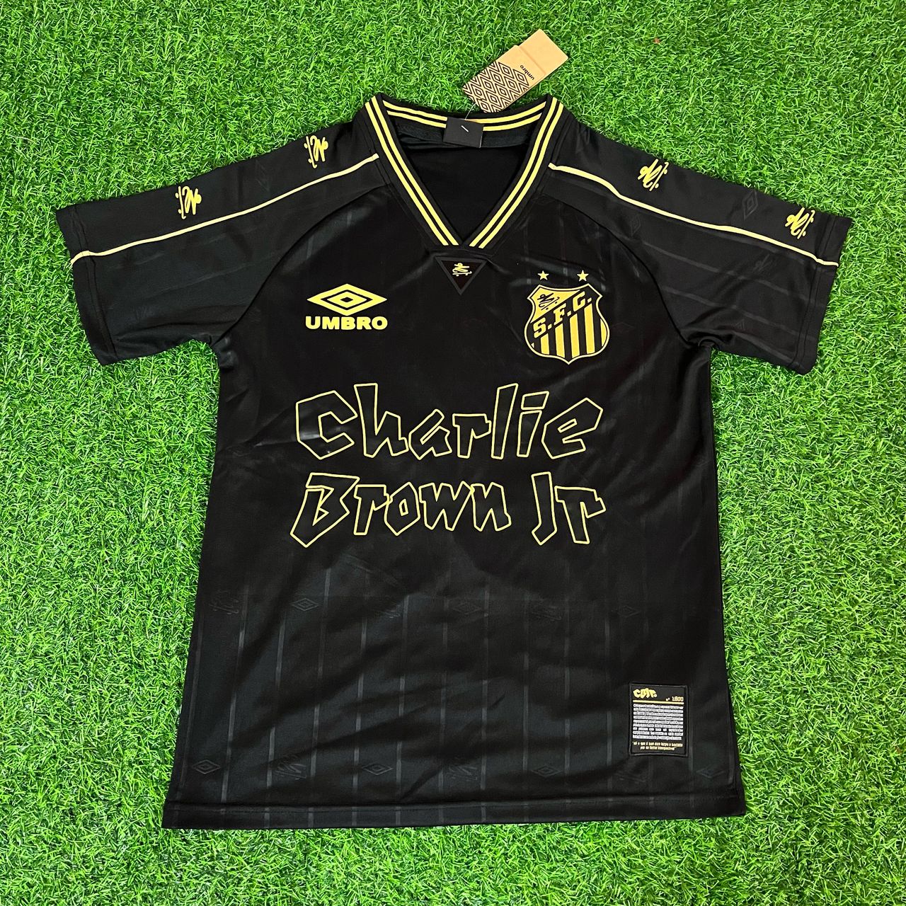 Santos FC Charlie Brown Vintage Football Jersey Kit
