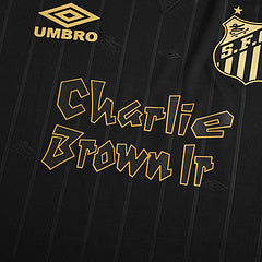 Santos FC Charlie Brown Vintage Football Jersey Kit