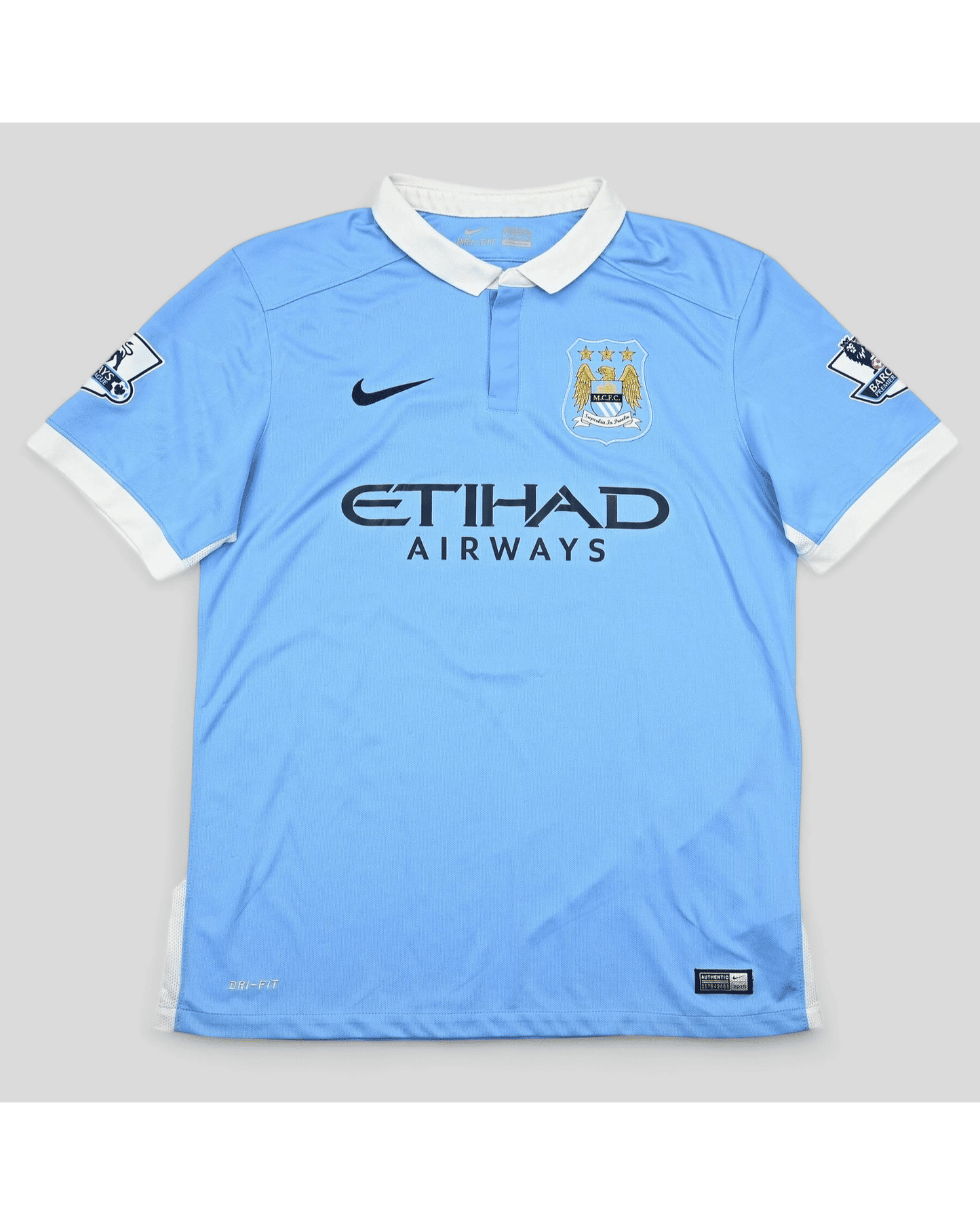 Sergio Kun Agüero 10 Manchester City 2015/16 Football Jersey Kit