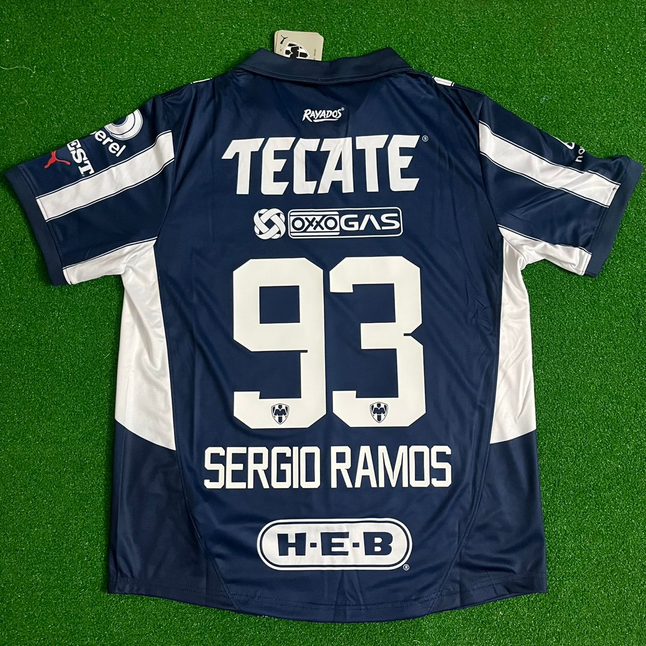 Sergio Ramos Monterrey Soccer Football Jersey Kit