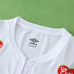 Neymar Jr 10 Santos Home White Retro Kit Jersey Trikot Maillot
