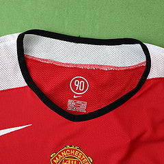 Manchester Nemanja Vidic United Retro 2005-06 Retro Jersey Maillot Maglia Soccer Kit