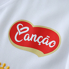 Neymar Jr 10 Santos Home White Retro Kit Jersey Trikot Maillot