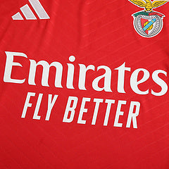 Orkun Kokcu Benfica Formasi 2024 2025 New Season Red Home Forma Jersey Maillot Trikot Maglia