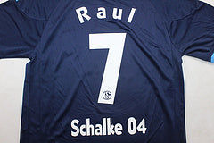 Schalke 04 Raul Gonzalez 2010-12 Season Retro Football Jersey Trikot