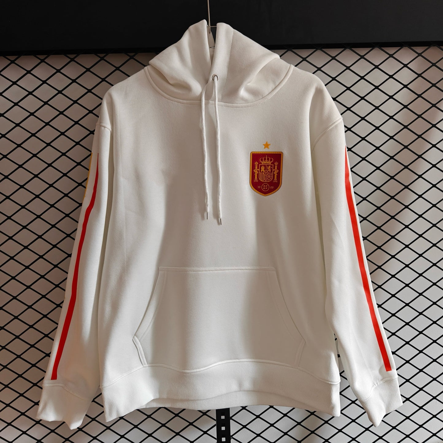 Spain - Hoodie Winter Fleece- Football Kapuzenpullover Paradise Edition