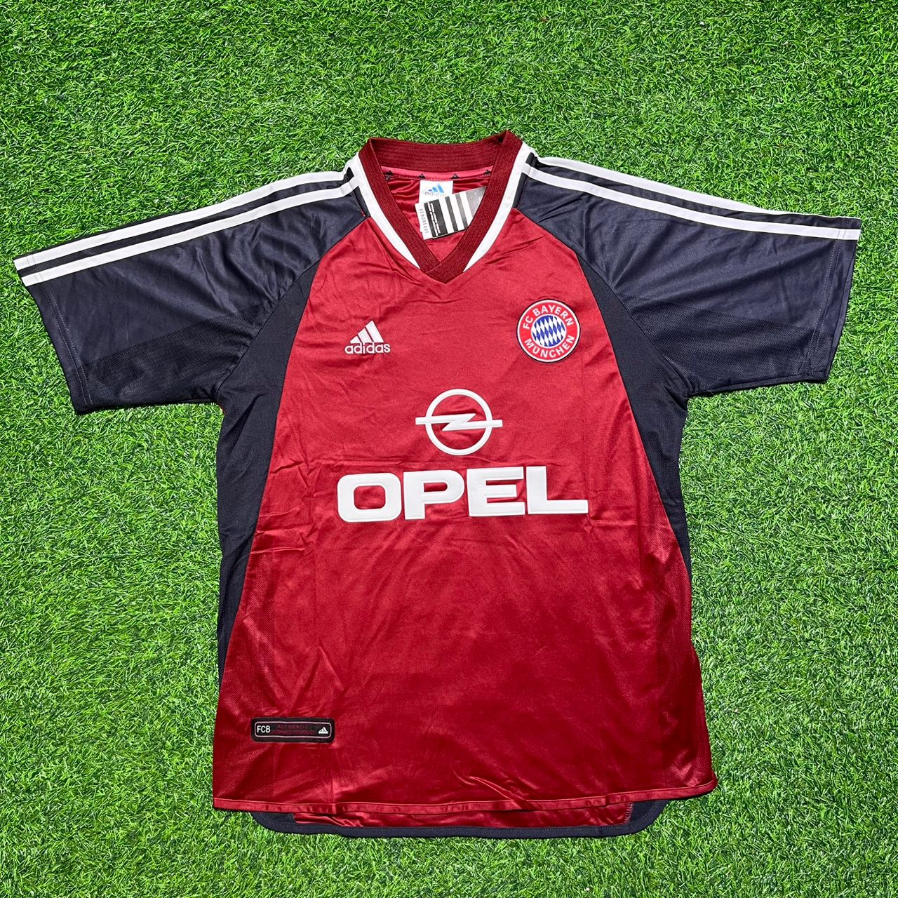 Stefan Effenberg Bayern Munich 2001-2002 Rot Retro Fussballtrikot Jersey