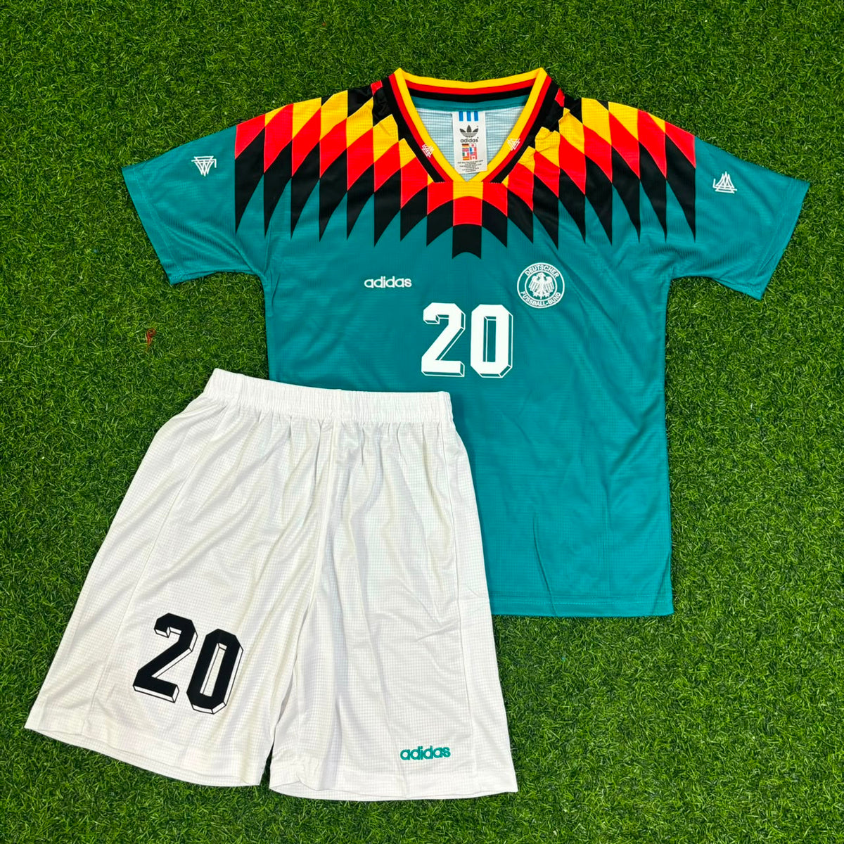 Stefan Effenberg Germany Deutschland 1994 World Cup Kids Football Jersey