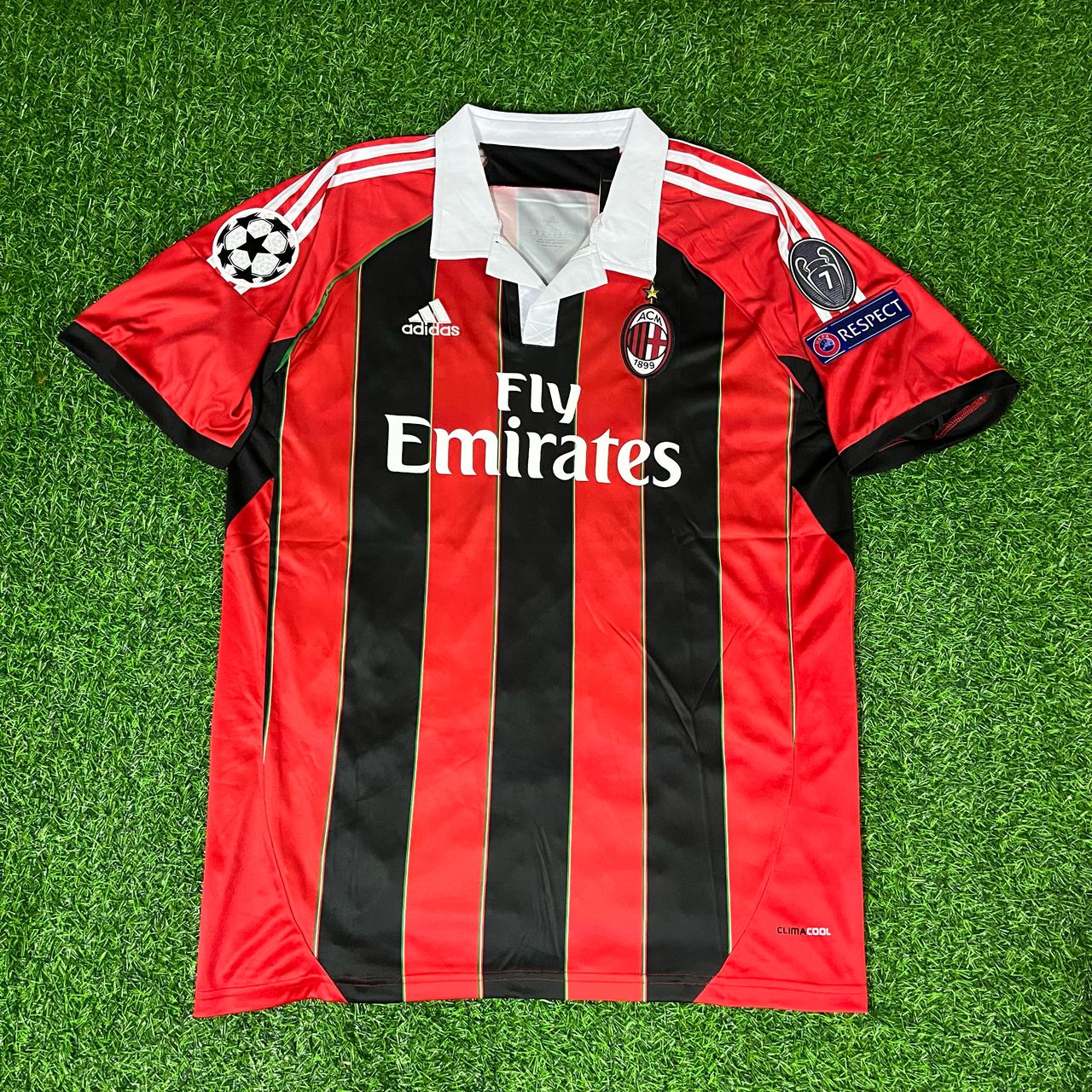 Zlatan Ibrahimovic AC Milan Home Retro Football Jersey Kit