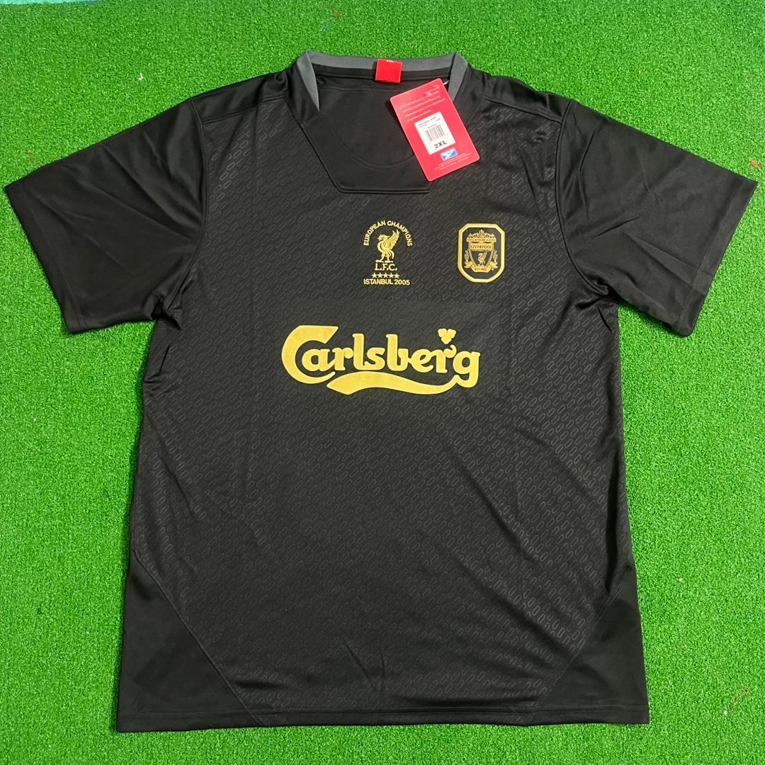 Steven Gerrard - Liverpool 2005 Final Retro Football Jersey Kit