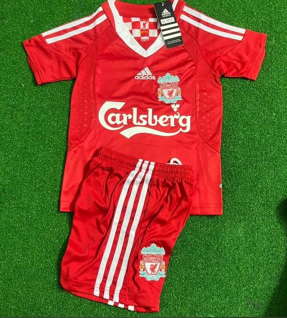 Steven Gerrard Liverpool 2008 2010 Kids Soccer Kids Football Jersey Kit