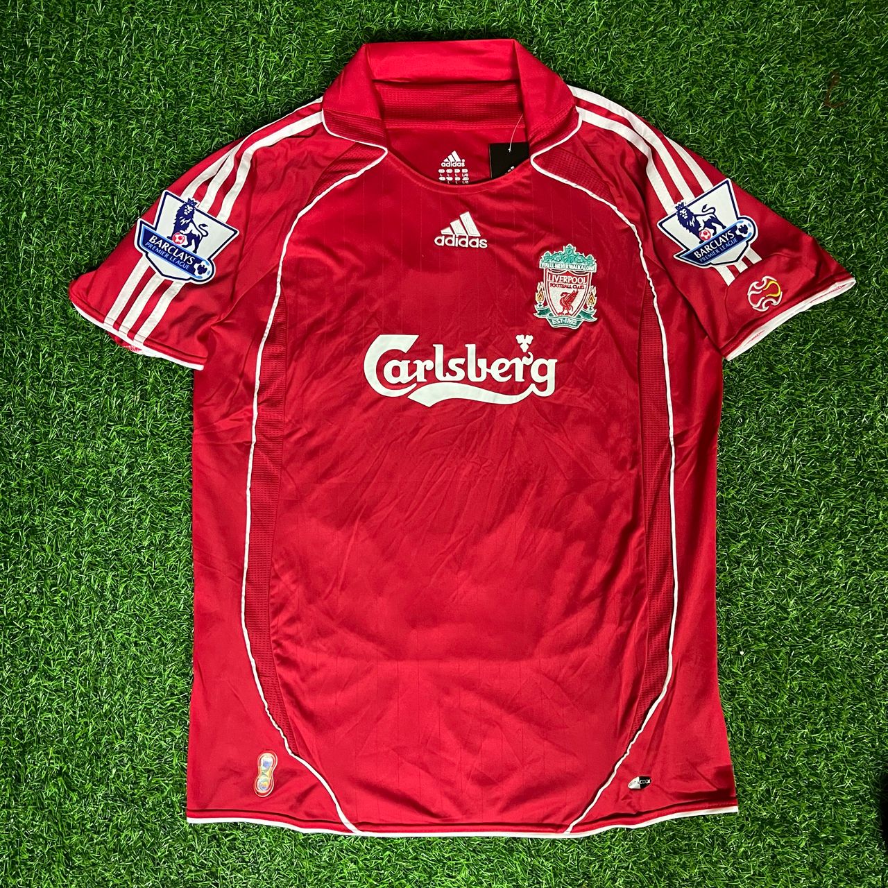 Steven Gerrard Liverpool 2007/08 Football Jersey Kit