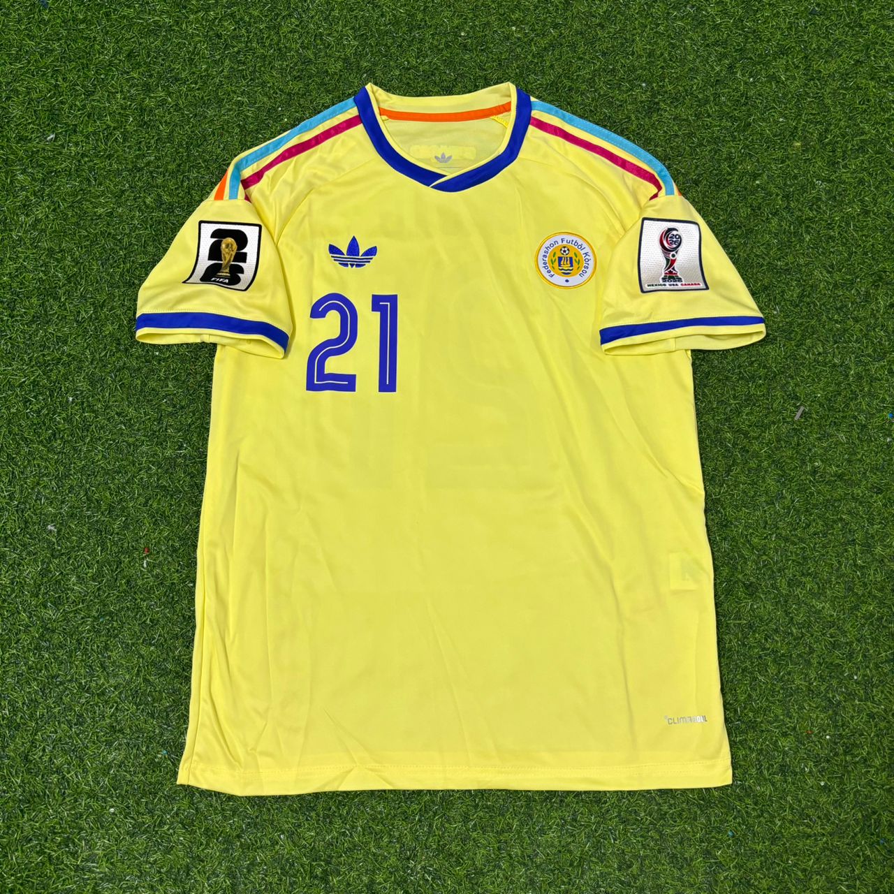 Tahith Chong Curaçao 2026 World Cup Football Jersey
