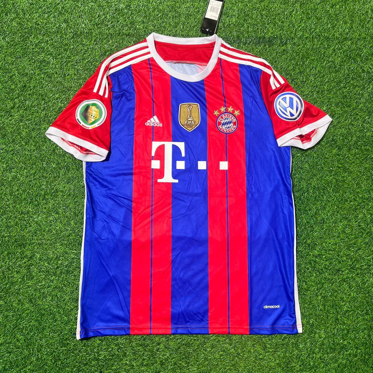 Thiago Alcantara Bayern Munich 2014-2015 Football Jersey Kit