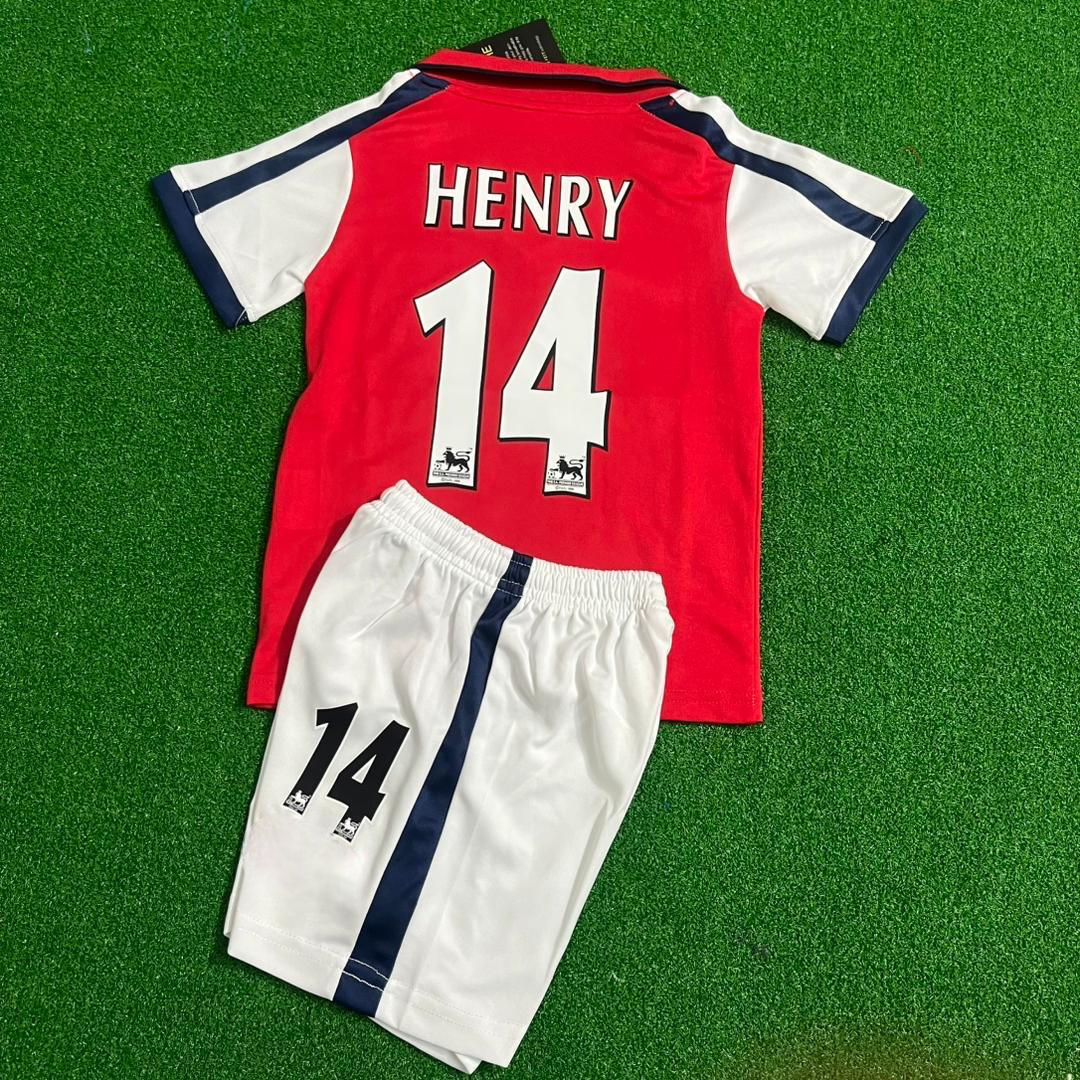 Thierry Henry 14 - Arsenal 1999/2002 Football Jersey Kit