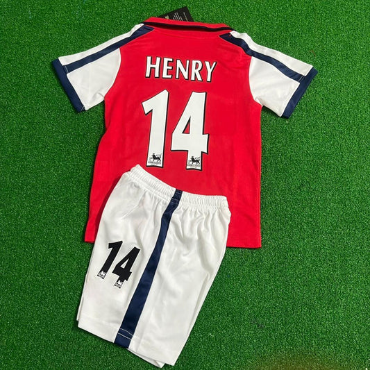 Thierry Henry 14 - Arsenal 1999/2002 Football Jersey Kit