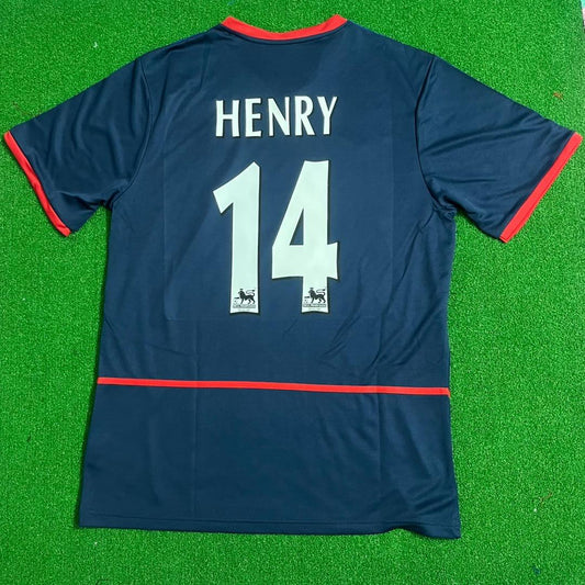 Thierry Henry 14 - Arsenal 2002/2004 Retro Football Jersey Kit