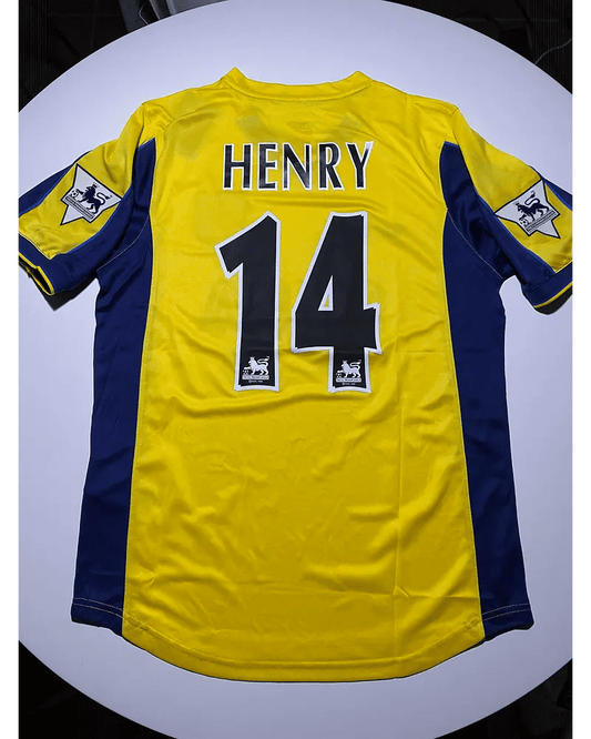 Thierry Henry - Arsenal 2000 Retro Football Jersey Kit
