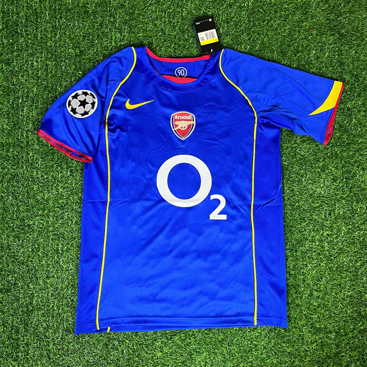 Freddie Ljungberg Arsenal 2004/05 Blue Retro Football Jersey
