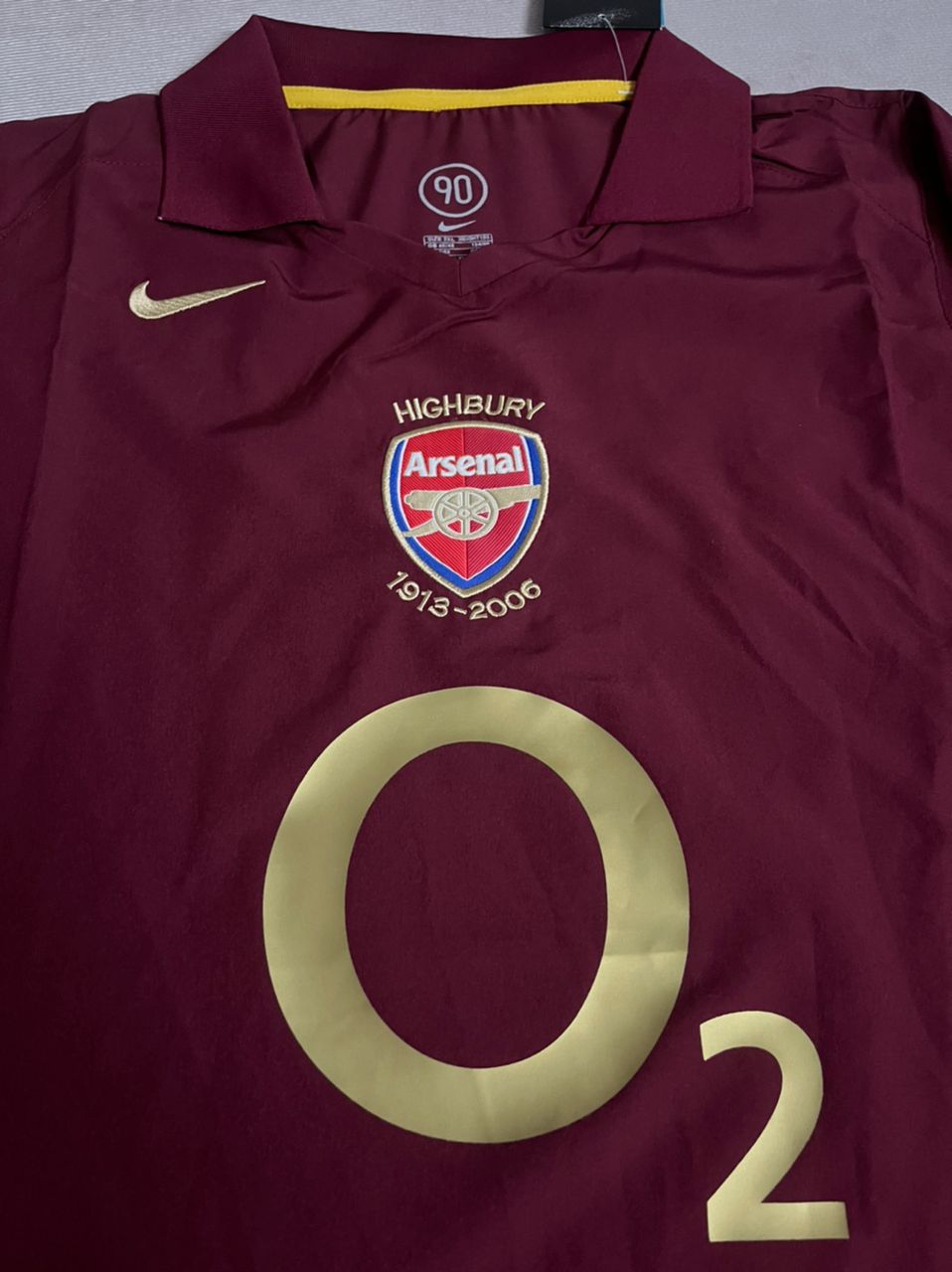 Thierry Henry Arsenal 2006 Highbury Burgundy Retro Football Jersey