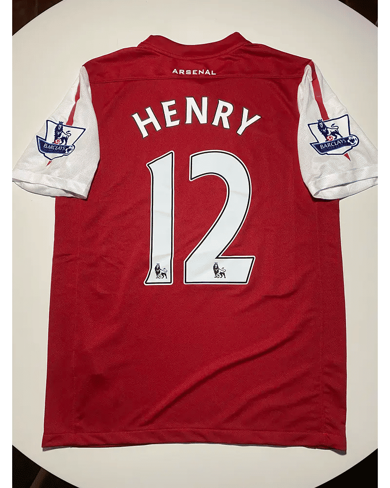 Thierry Henry Arsenal 2010 - 2011 Retro Football Jersey Kit