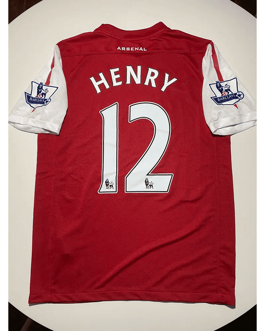 Thierry Henry Arsenal 2010 - 2011 Retro Football Jersey Kit