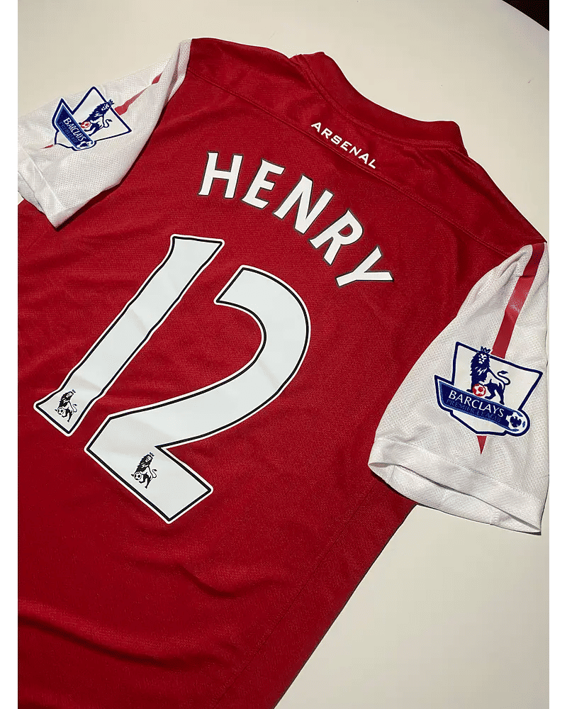 Thierry Henry Arsenal 2010 - 2011 Retro Football Jersey Kit