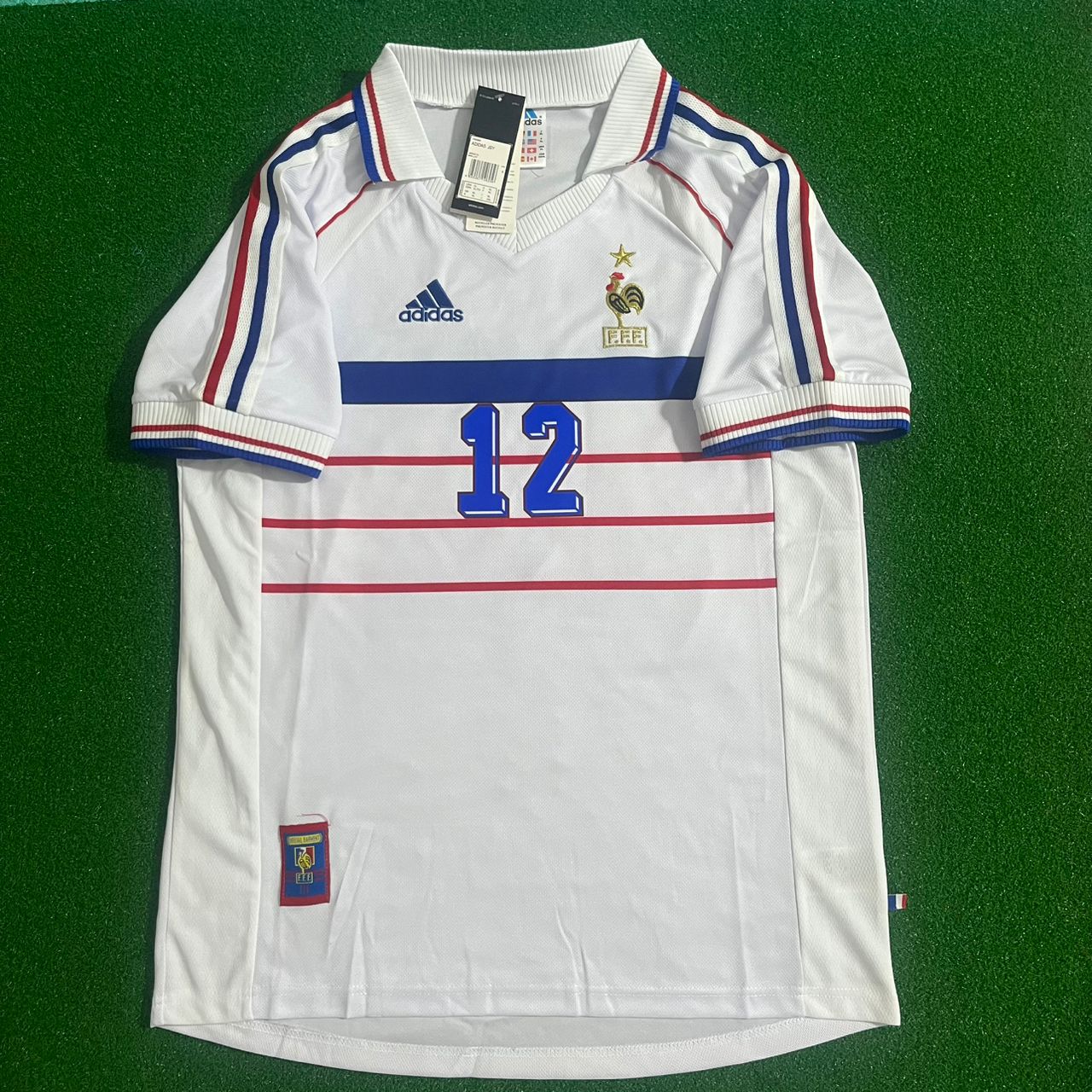 Thierry Henry - France 1998 World Cup Retro Football Jersey Kit