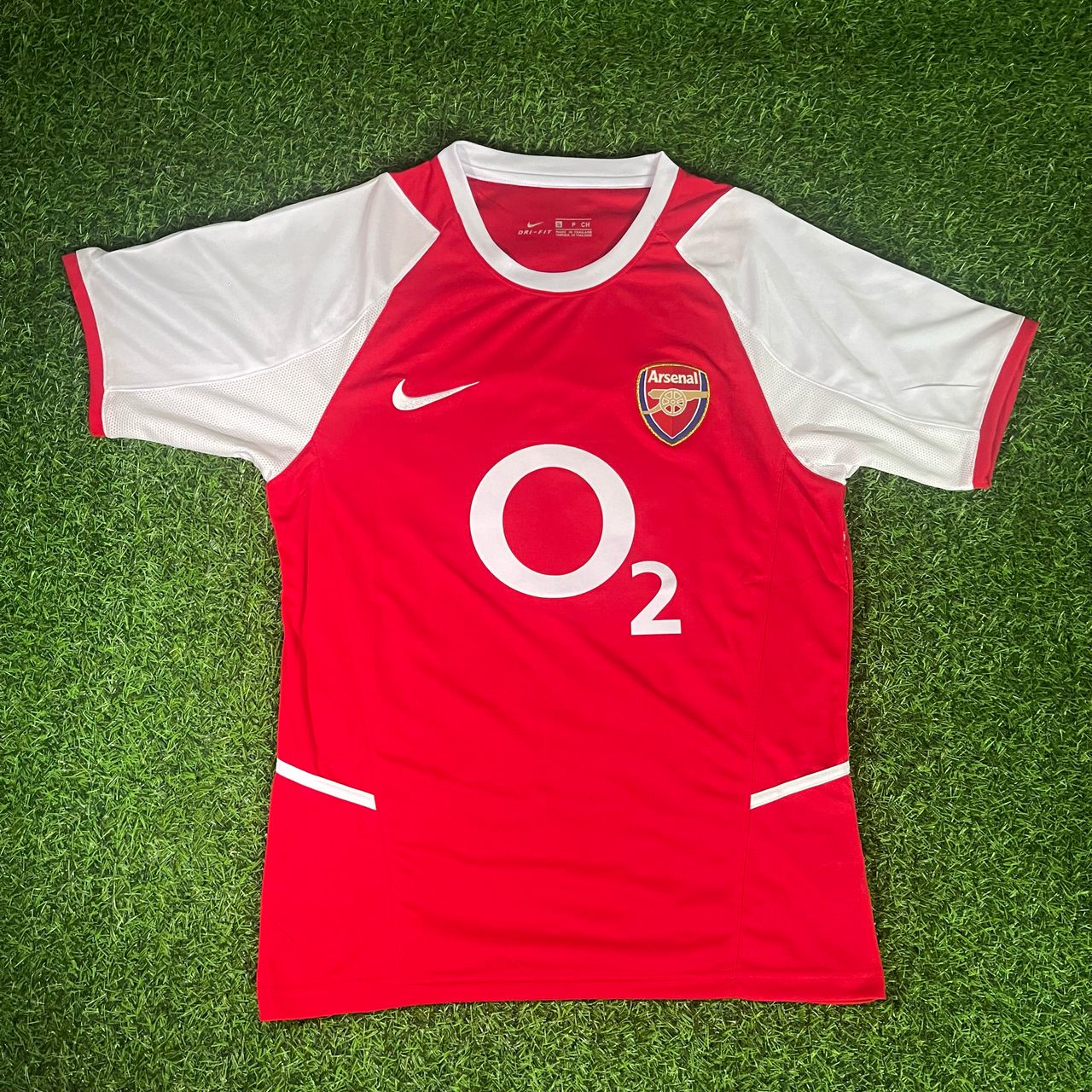 Thierry Henry 14 - Arsenal o2 2002/03 Retro Football Jersey Kit