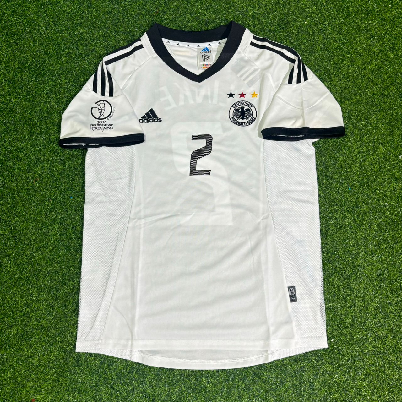 Thomas Linke #2 Deutschland 2002 World Cup Heim Retro