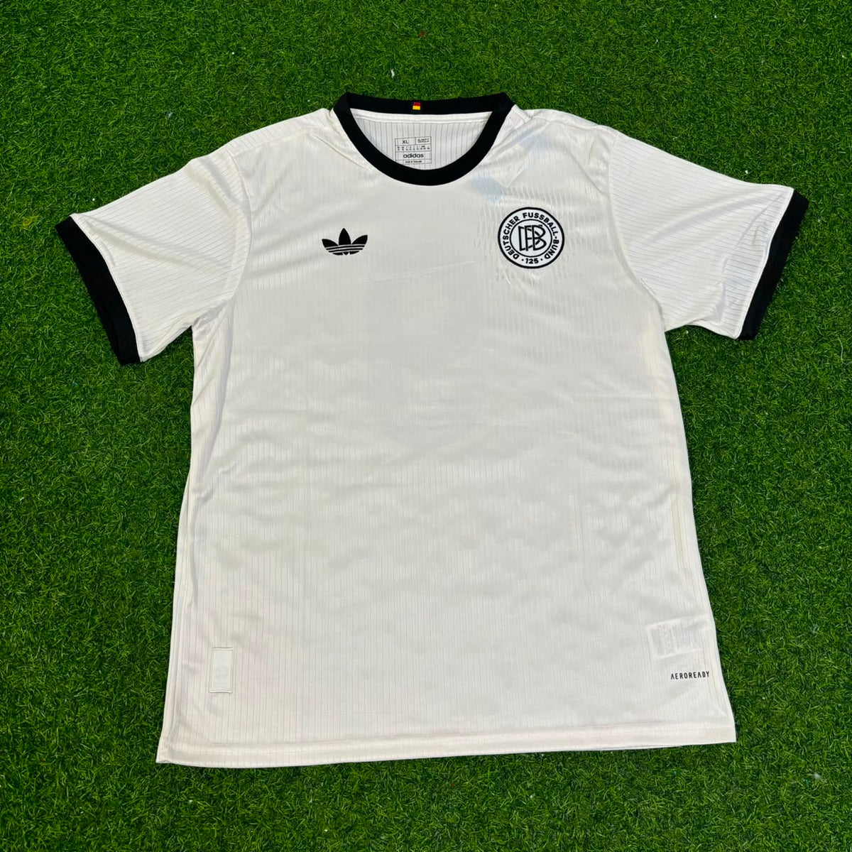 Uwe Seeler Germany 125 Year Special White Football Jersey Paradise Edition
