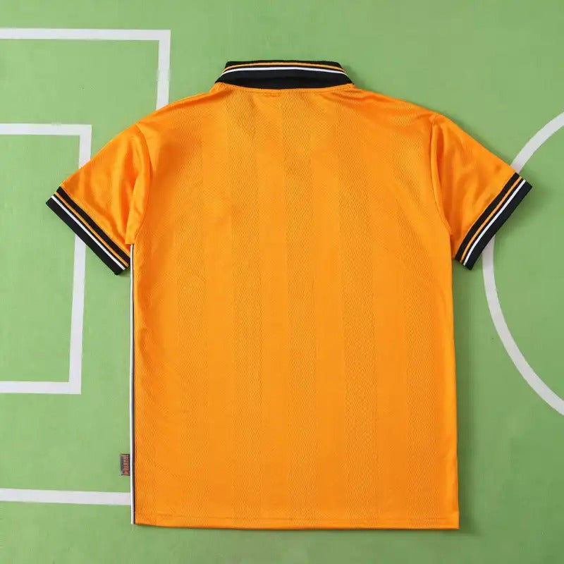 Valencia CF 1999 2000 Orange Retro Football Jersey Kit