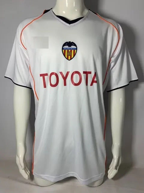 Valencia CF 2004 2005 Retro Football Jersey Kit