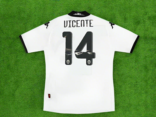 Vicente Valencia 2009 2010 Retro Football Jersey Kit