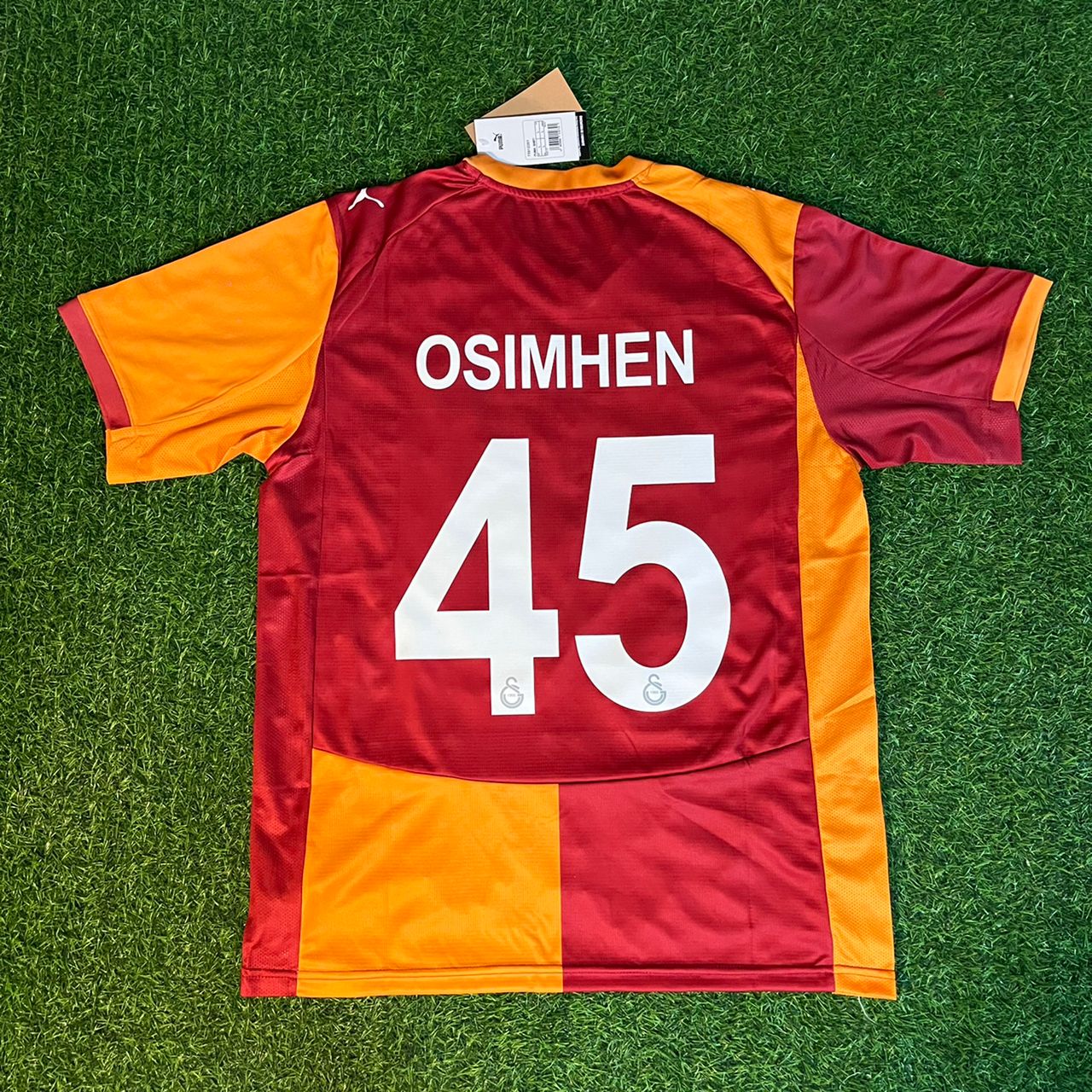 45 Victor Osimhen – Galatasaray 2024–2025 Parçalı Home Kit Jersey – | Trikot | Maillot | Forma Soccer Kit