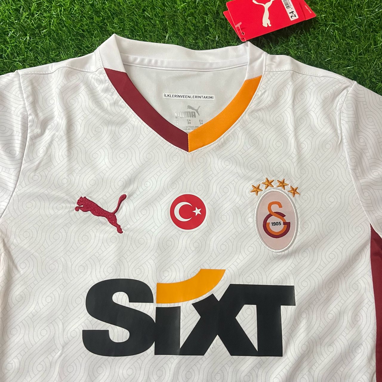 Mauro Icardi 9 Galatasaray Beyaz Cocuk Formasi KinderTrikot Kids Kit Set Maillot Enfant