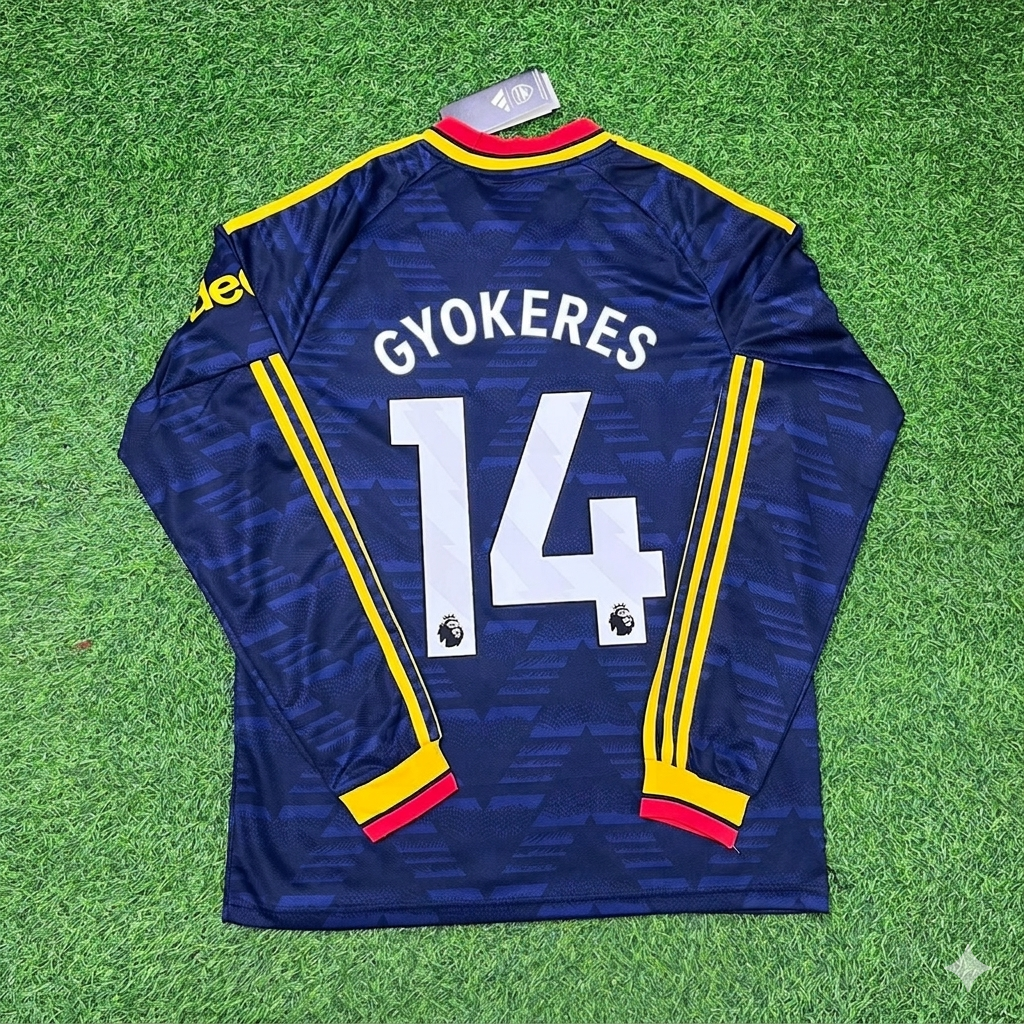 Viktor Gyökeres #14 Arsenal Special Edition Long Sleeve Football Jersey Kit