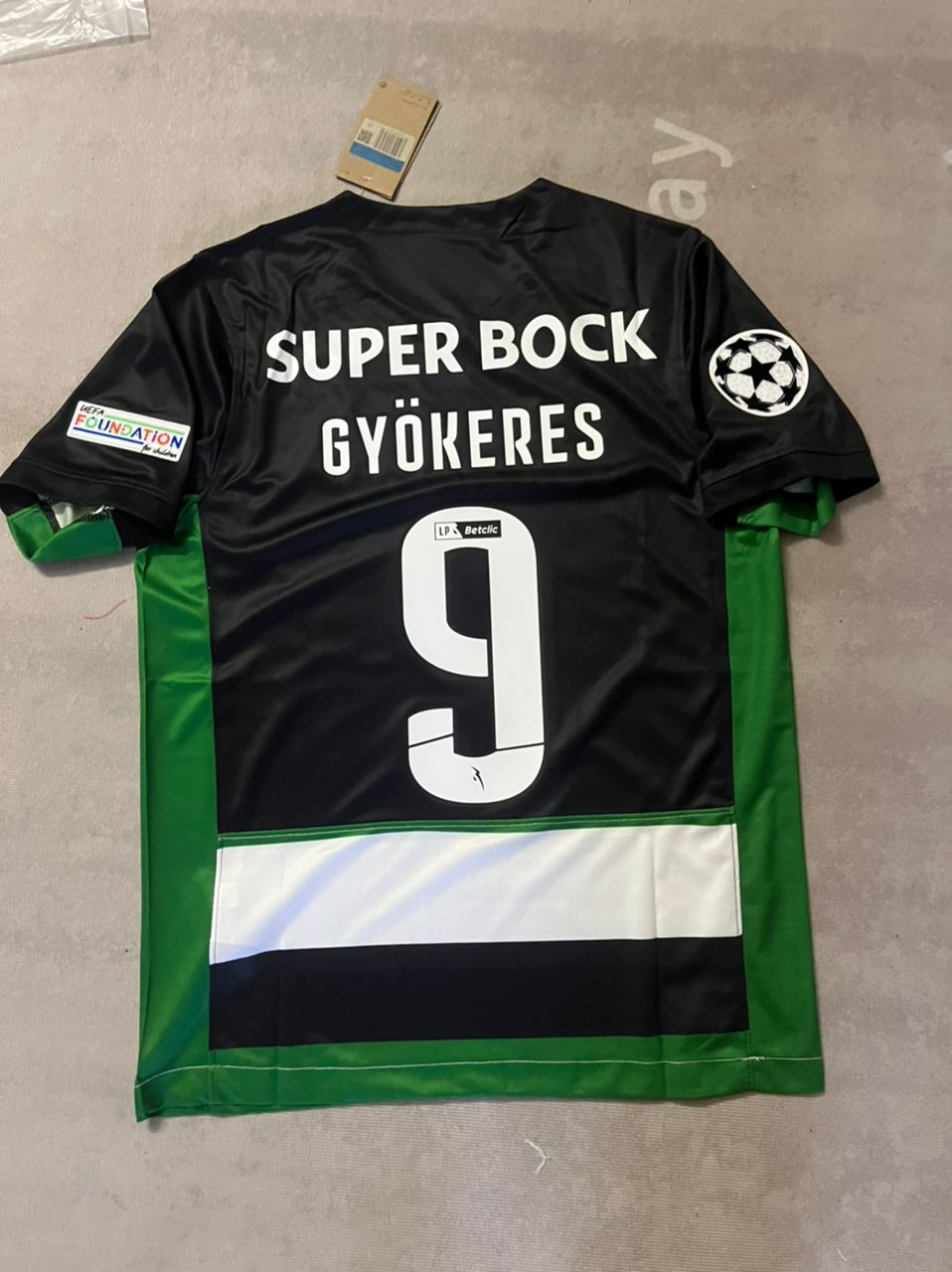 Viktor Gyökeres Sporting Lisbon Football Jersey Kit