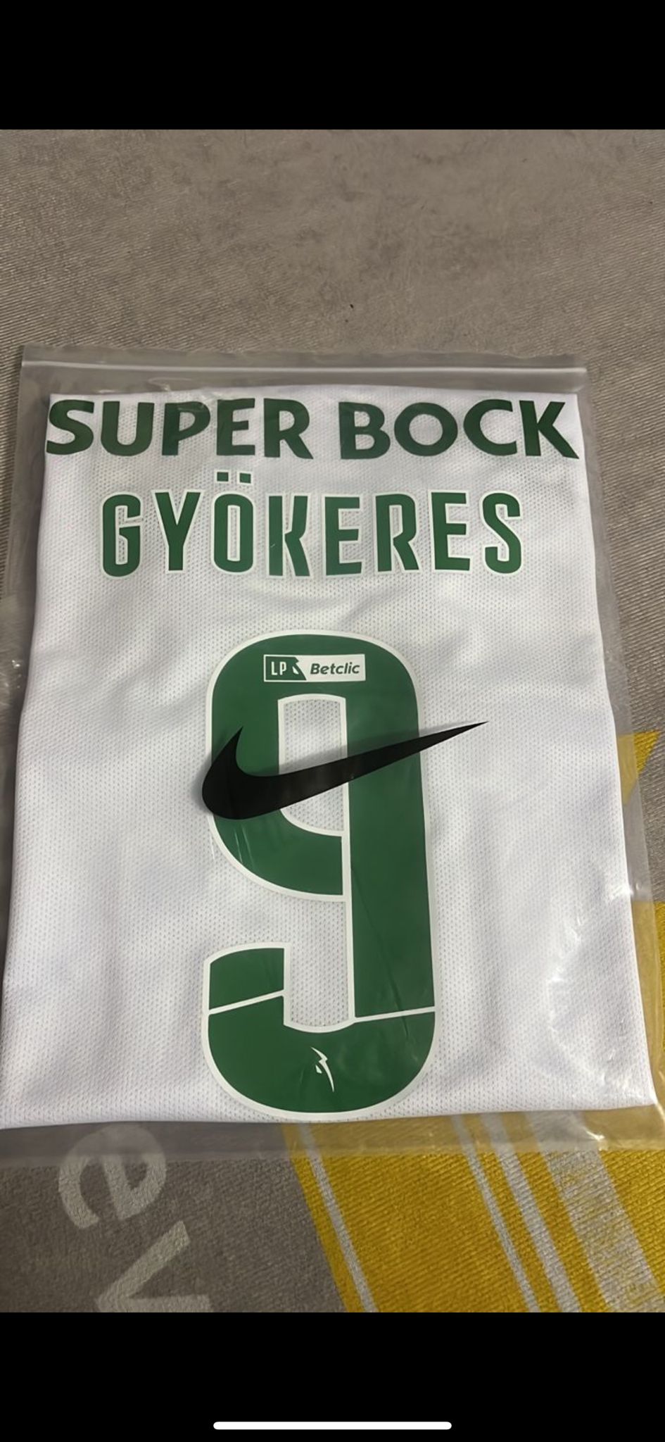 Viktor Gyökeres Sporting Lisbon Football Jersey Kit
