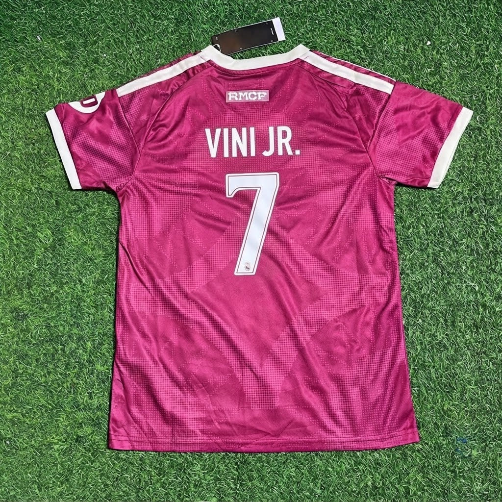 Vinicuis Jr. Pink Football Jersey