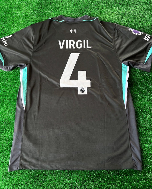 Virgil Van Dijk Liverpool 2025 Football Jersey Kit