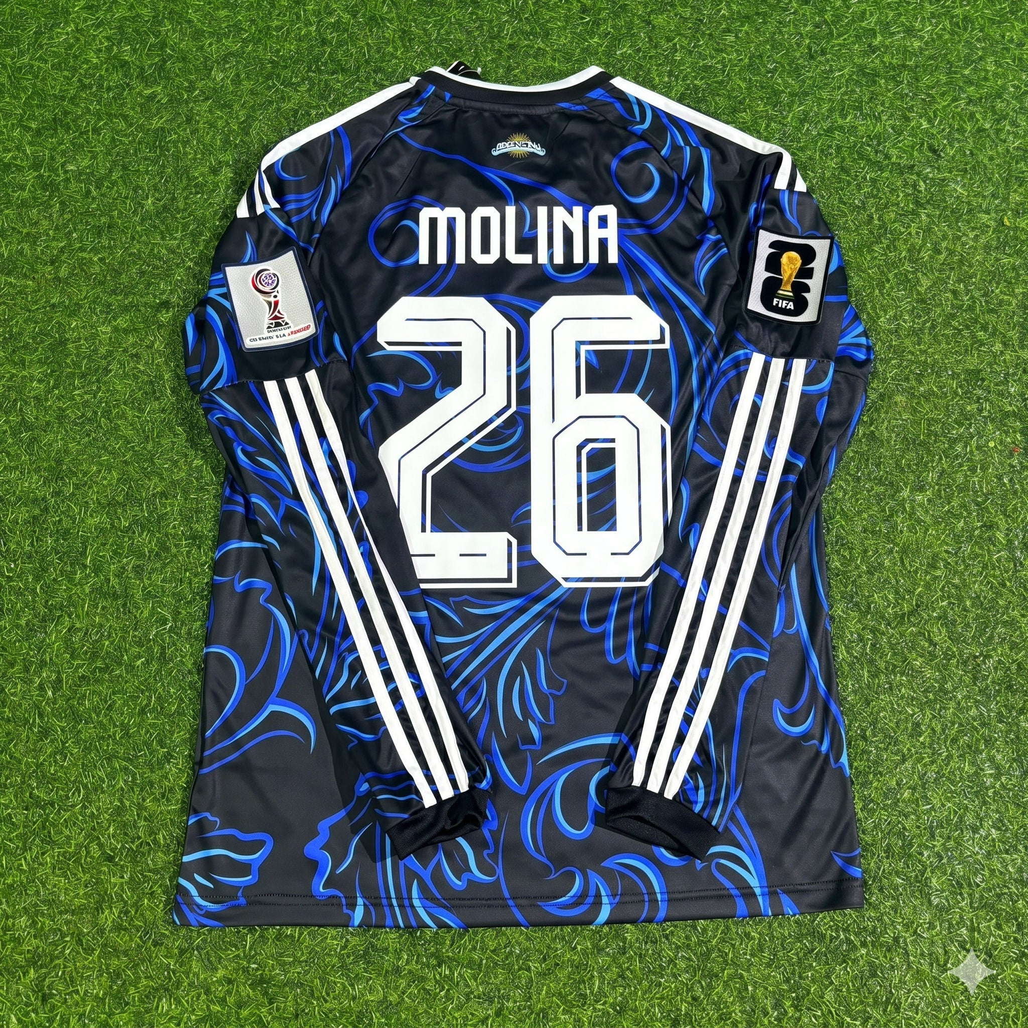 Argentina National Team World Cup 2026 Nahuel Molina Long Sleeve
