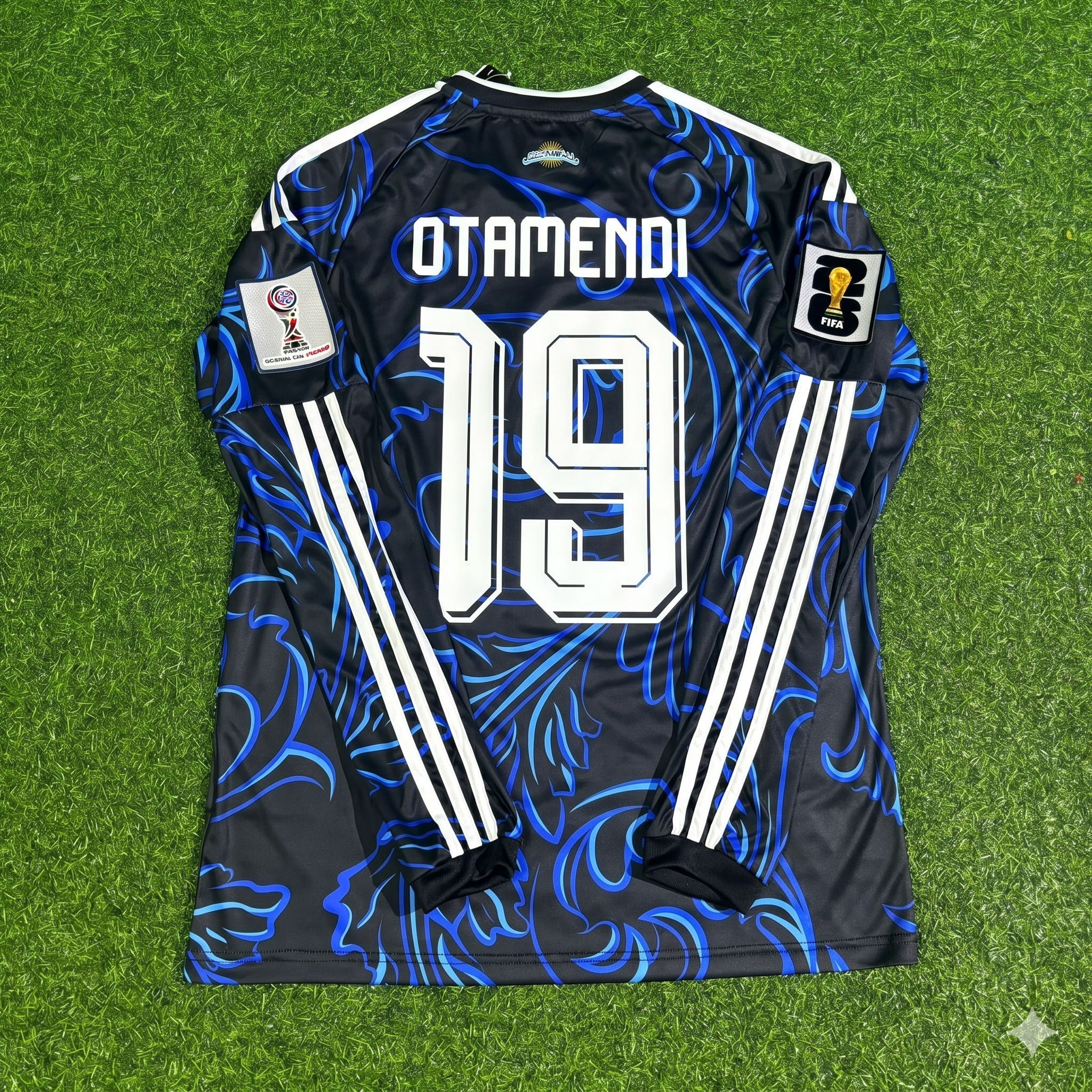ウェア Argentina  National Team Uniform LS Argentina National Team World Cup 2026 Nicolas Otamendi Long