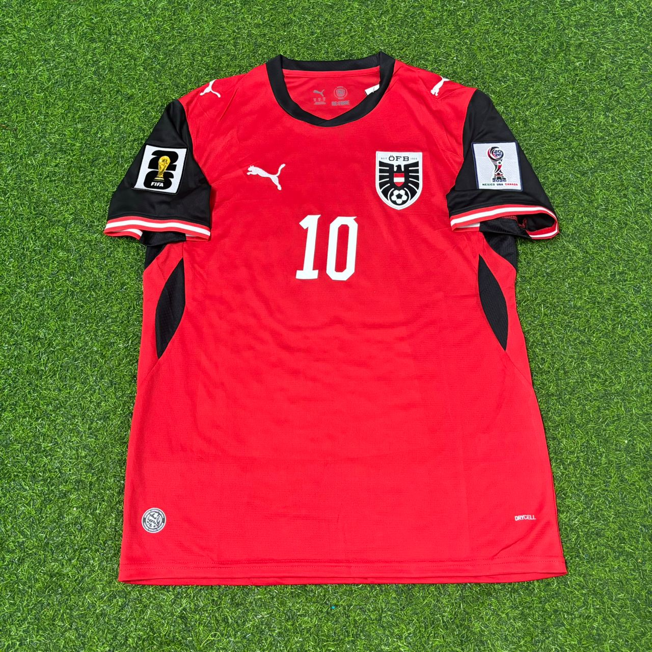 Austria National Team World Cup 2026 Florian Grillitsch Football Soccer Kit Jersey
