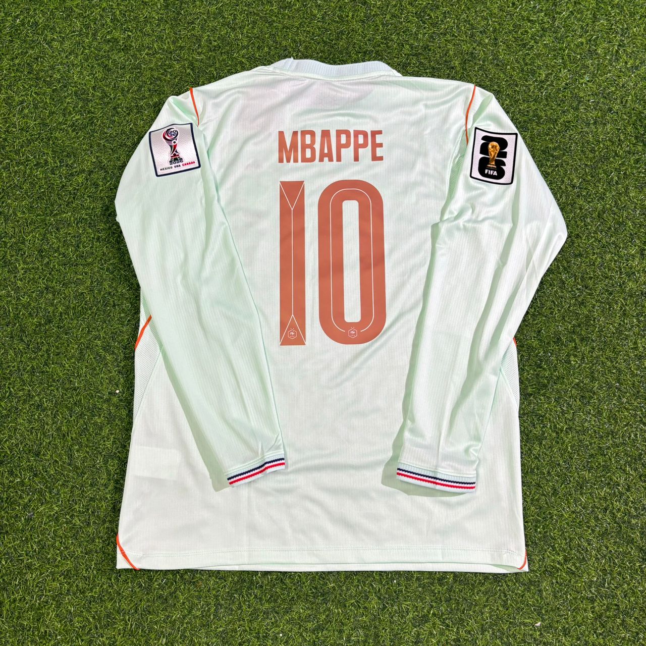 France National Team World Cup 2026 Kylian Mbappé Long Sleeve Away