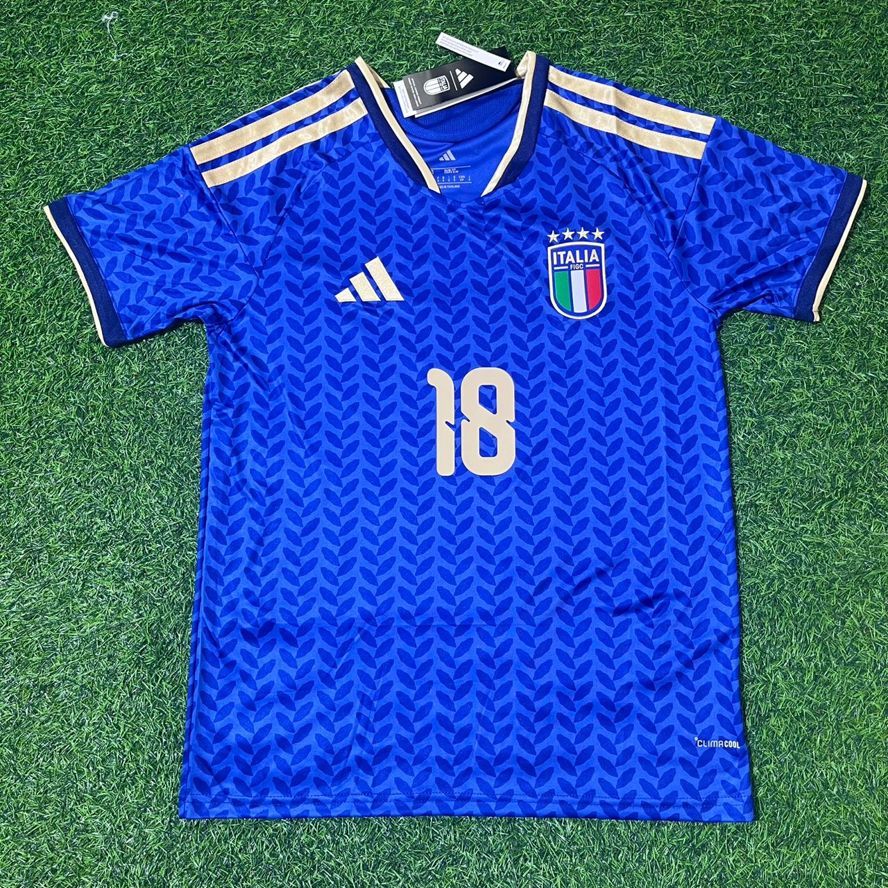Italy National Team World Cup 2026 Nicolò Barella Football Soccer Kit Jersey