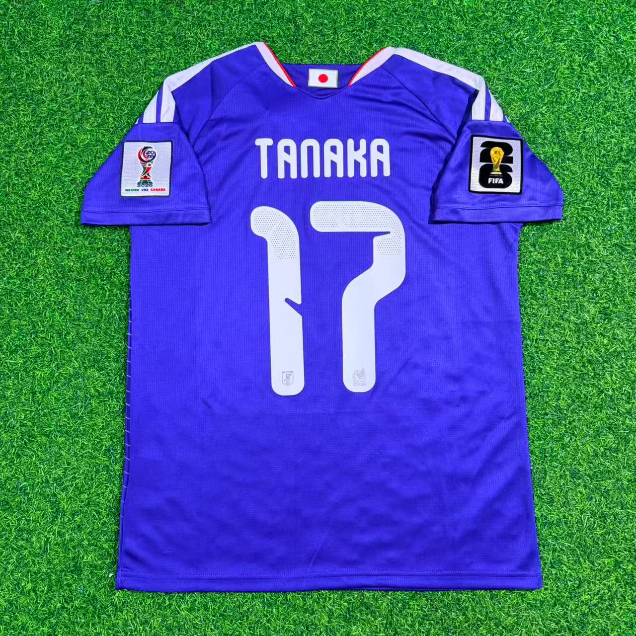 サッカー日本代表 2026 ホームユニフォーム TANAKA 7 ao-tanaka.png?v